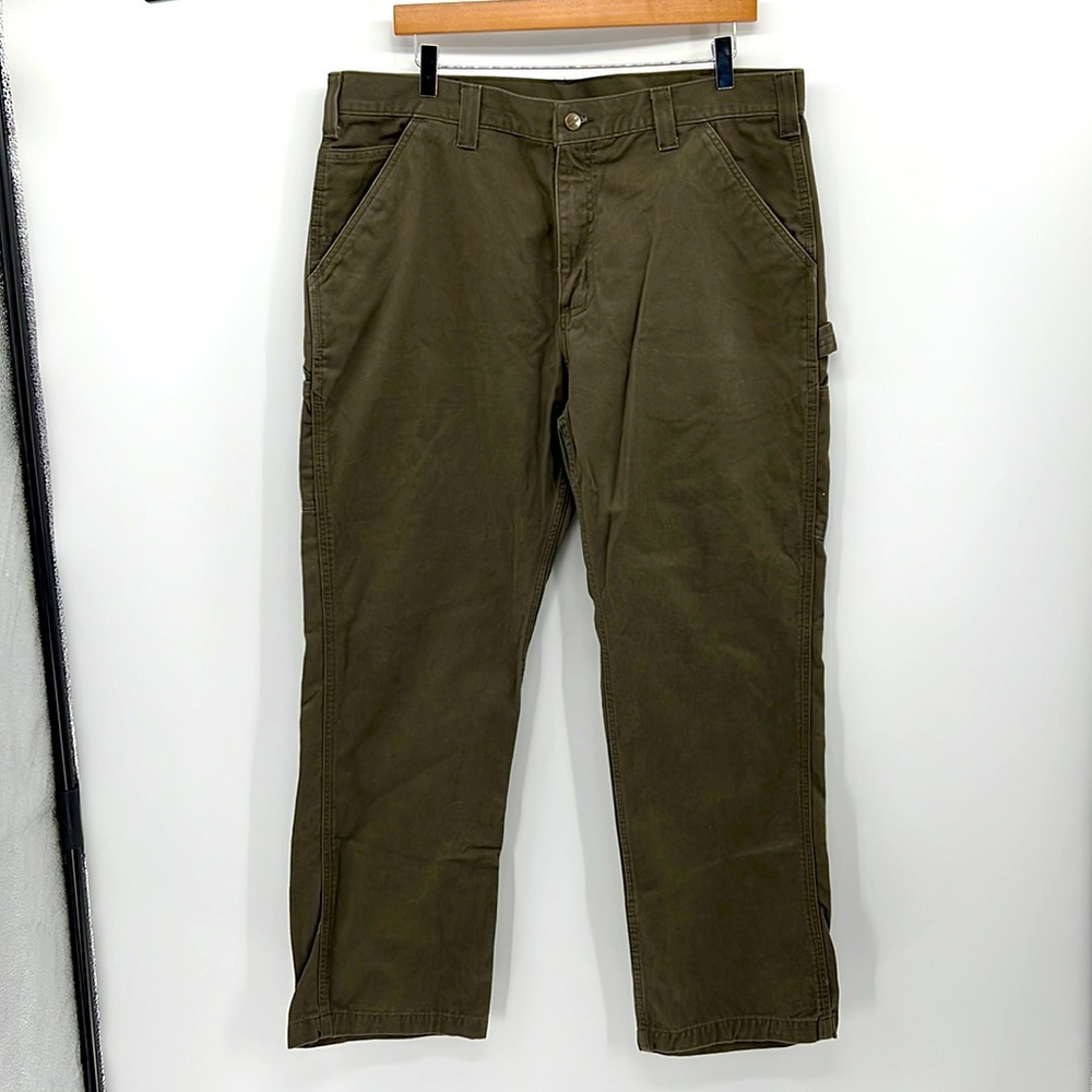 Carhartt Relaxed Fit Carpenter Pants - Gray - 38 x 30